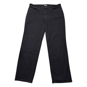 Eileen Fisher Black Straight Leg Jeans